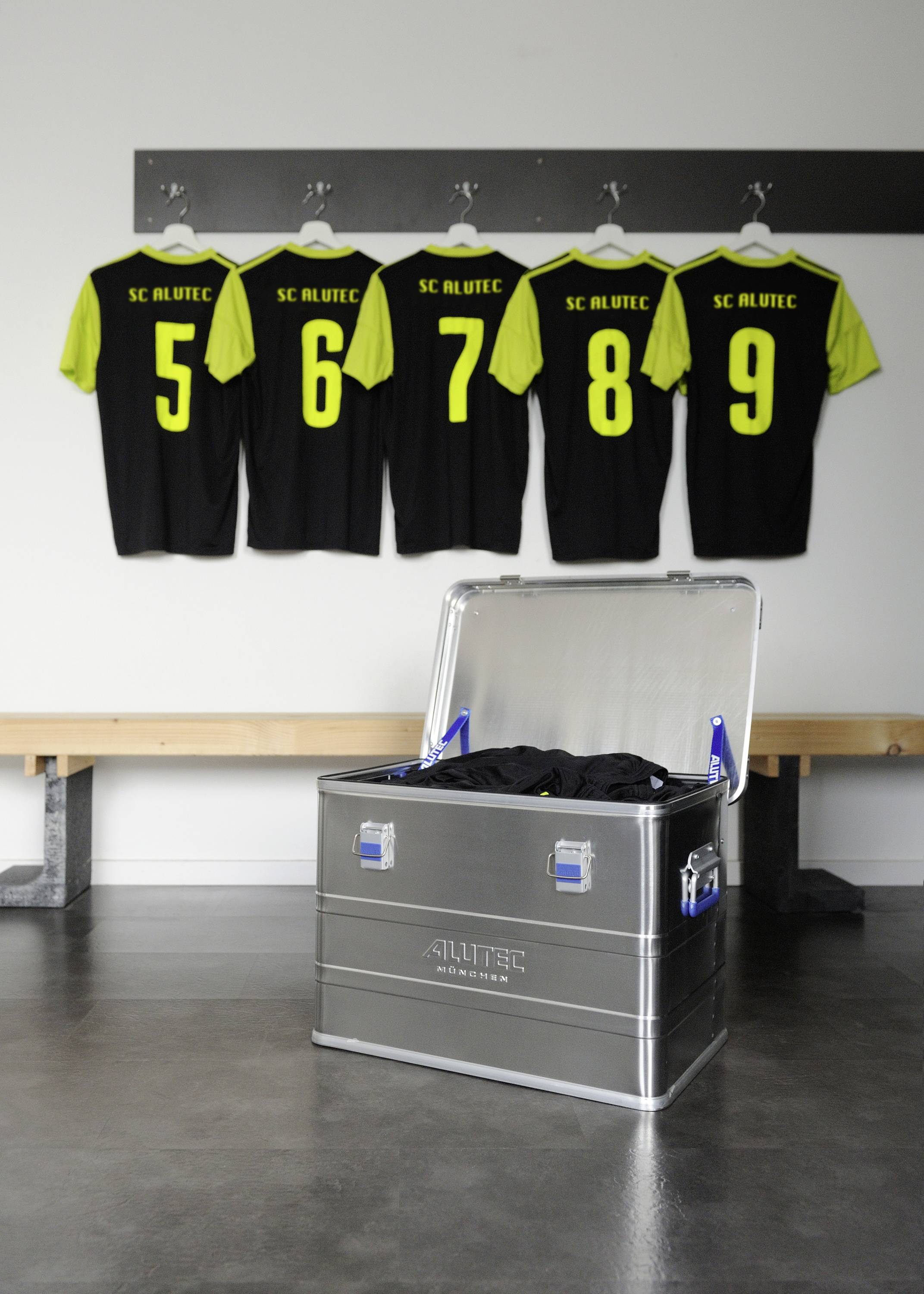 Alutec INDUSTRY 48 13048 Transportkiste Aluminium (L x B x H) 580 x 385 x 277mm