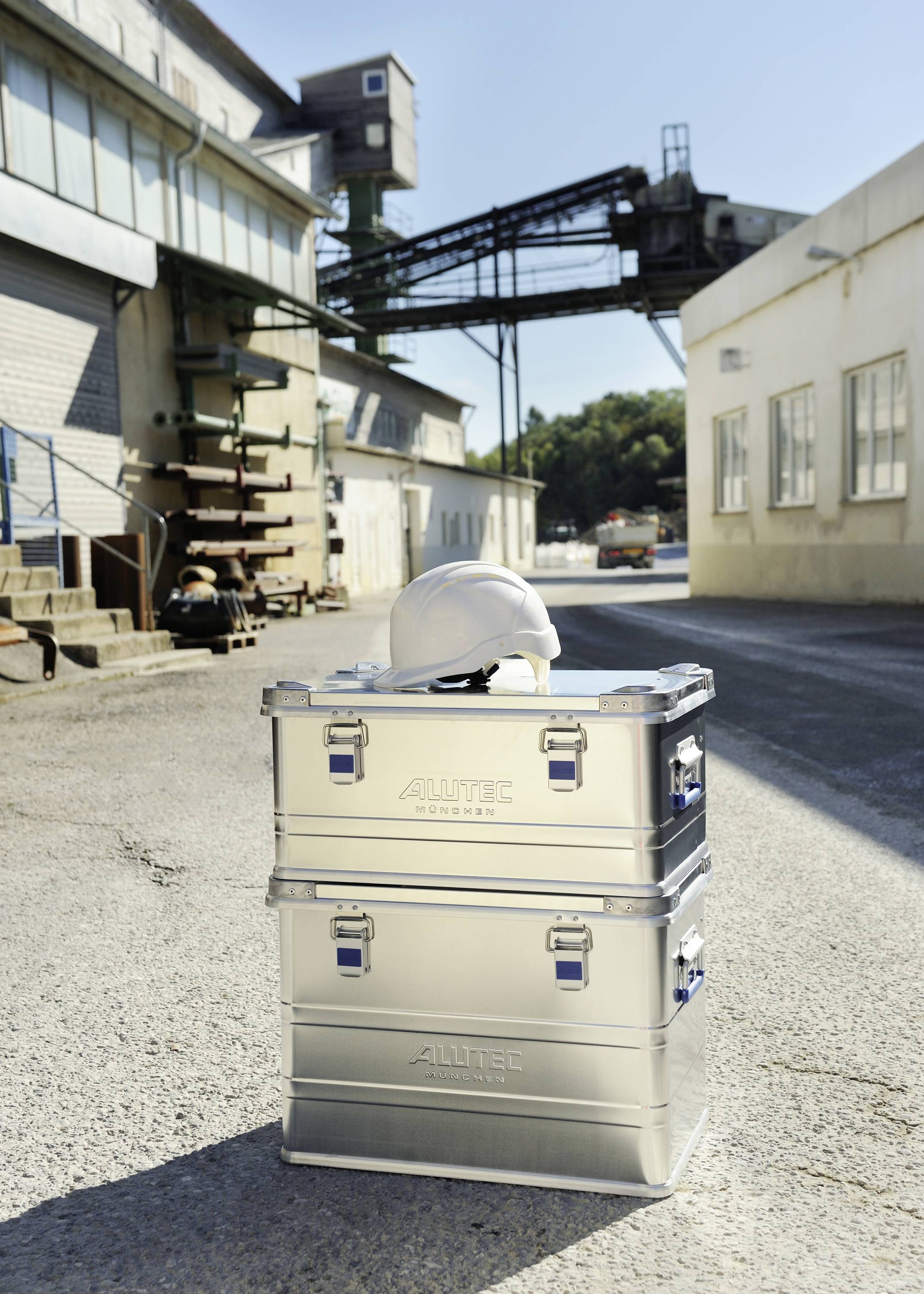 Alutec INDUSTRY 157 13157 Transportkiste Aluminium (L x B x H) 782 x 585 x 410mm