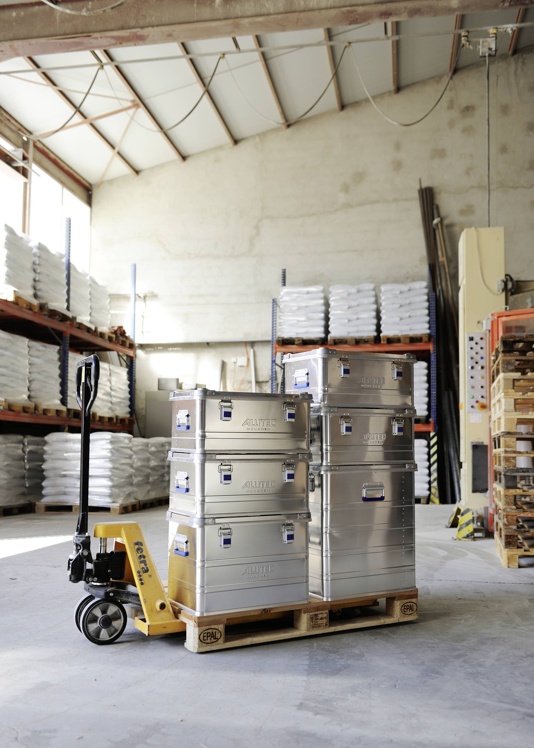 Alutec INDUSTRY 48 13048 Transportkiste Aluminium (L x B x H) 580 x 385 x 277mm