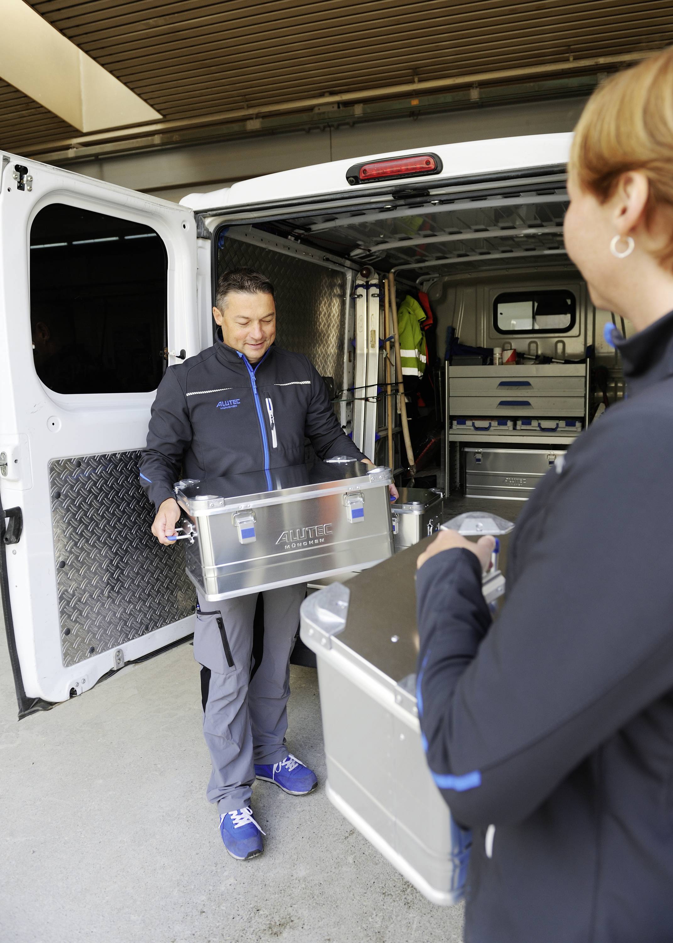 Alutec INDUSTRY 92 13092 Transportkiste Aluminium (L x B x H) 780 x 385 x 379mm