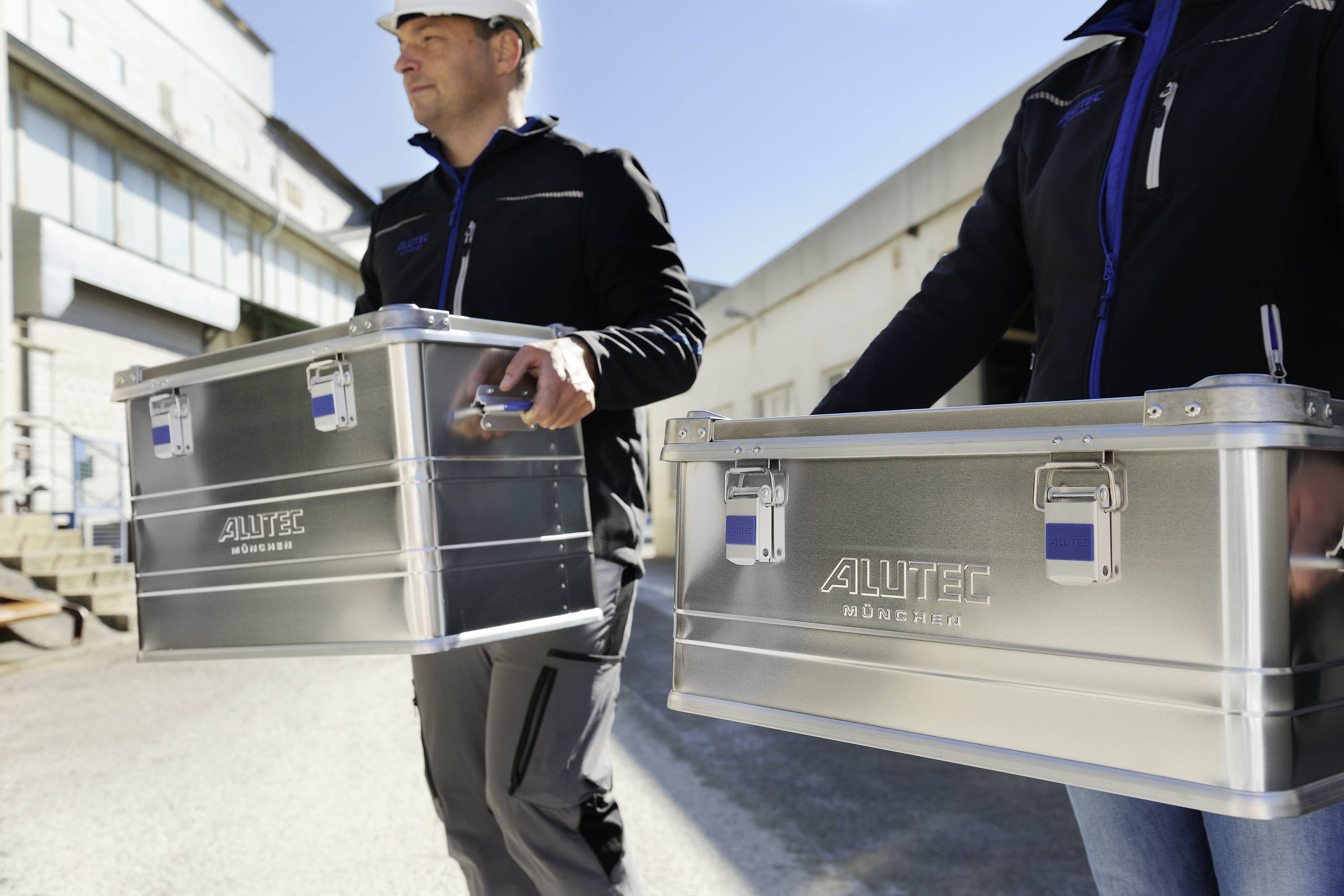 Alutec INDUSTRY 243 13243 Transportkiste Aluminium (L x B x H) 782 x 585 x 619mm