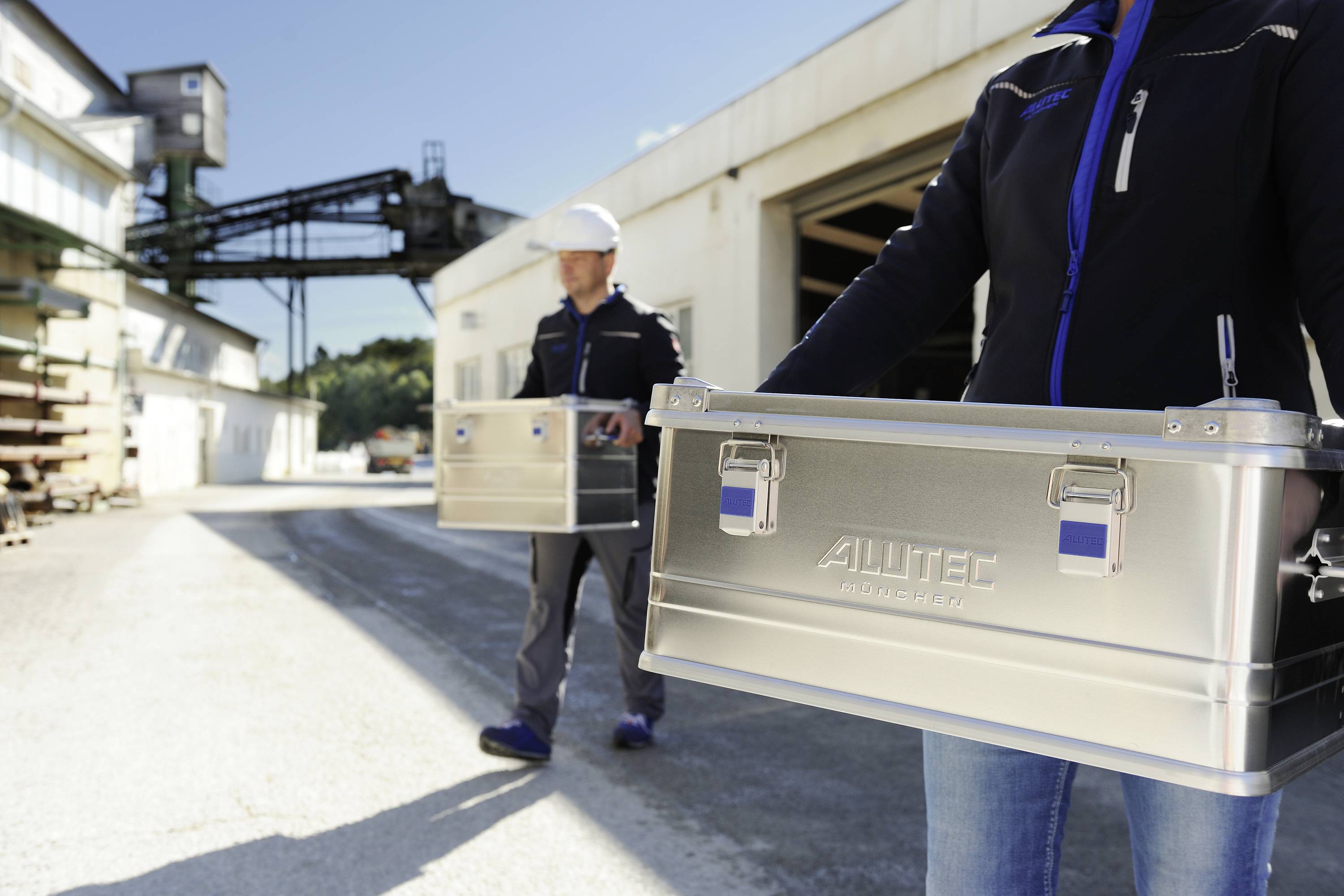 Alutec INDUSTRY 92 13092 Transportkiste Aluminium (L x B x H) 780 x 385 x 379mm