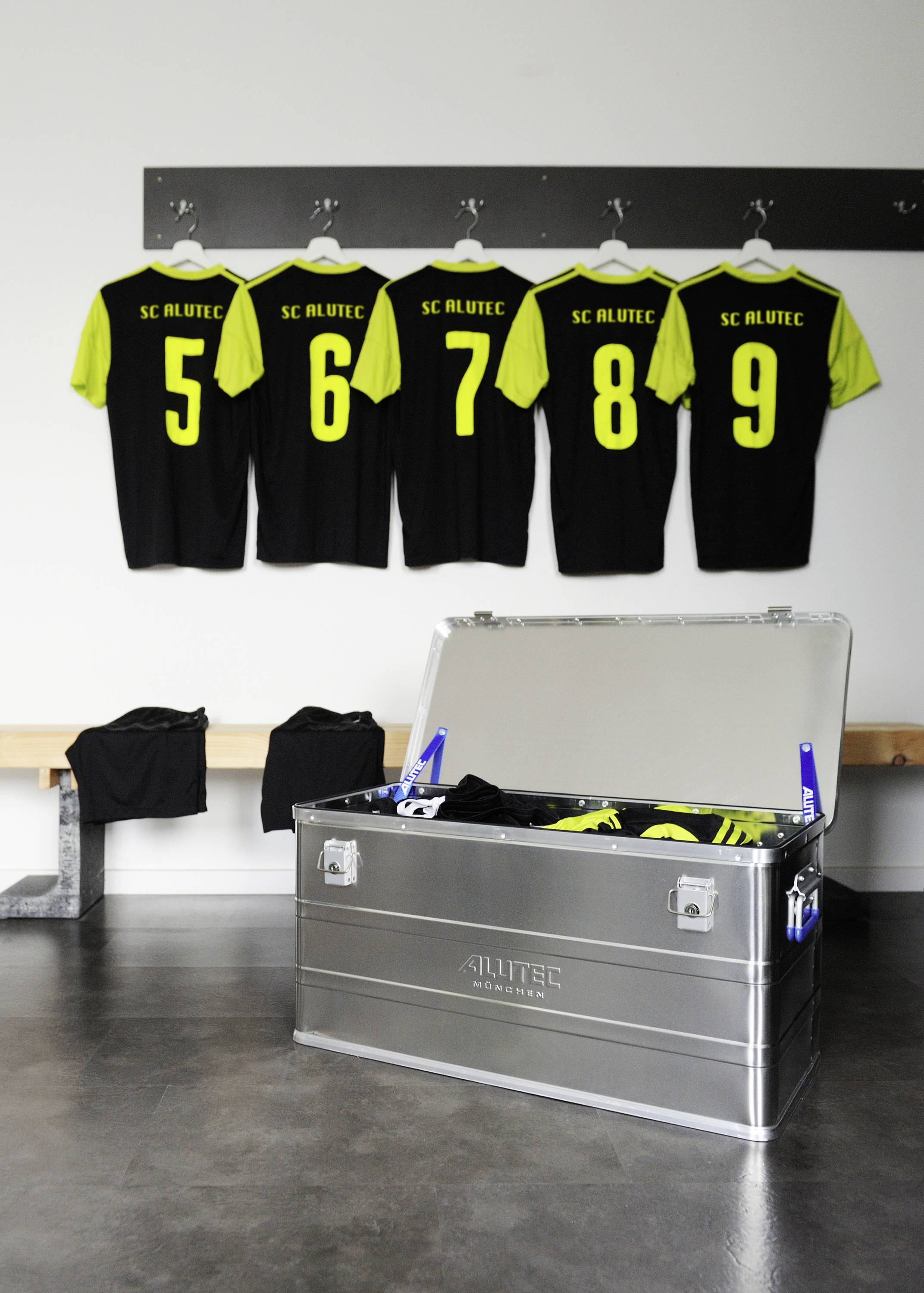 Alutec CLASSIC 68 11068 Transportkiste Aluminium (L x B x H) 575 x 385 x 375mm