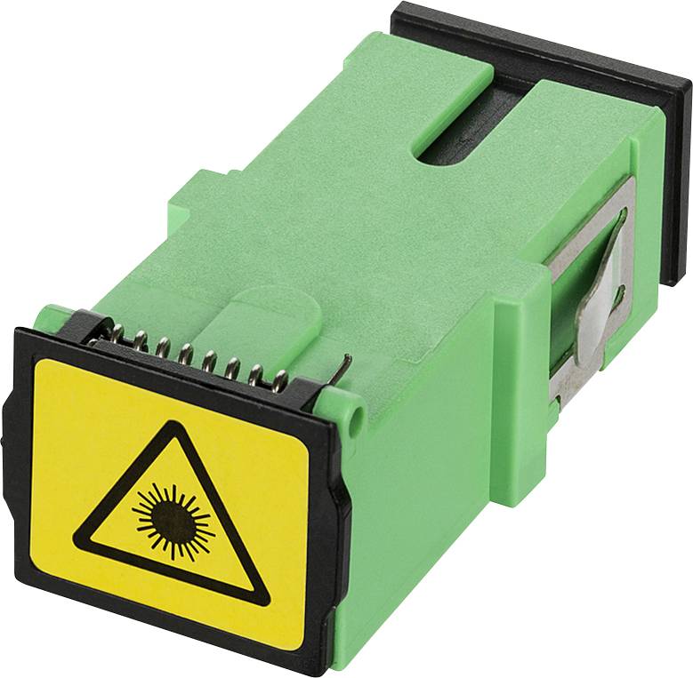 Metz Connect 1509001H-I LWL-Kupplung Grün 1 St.