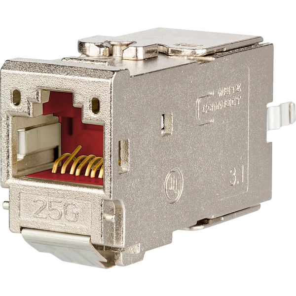 Metz Connect 130B11-25-E RJ45-Einbaumodul E-Dat, Modul-Steckgesicht 1 St. Metz Connect 130B11-25-E RJ45-Einbaumodul E-Dat, Modul-Steckgesicht 1 St.