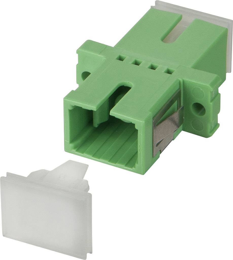 Metz Connect 1509001A-I LWL-Kupplung Grün 1 St.