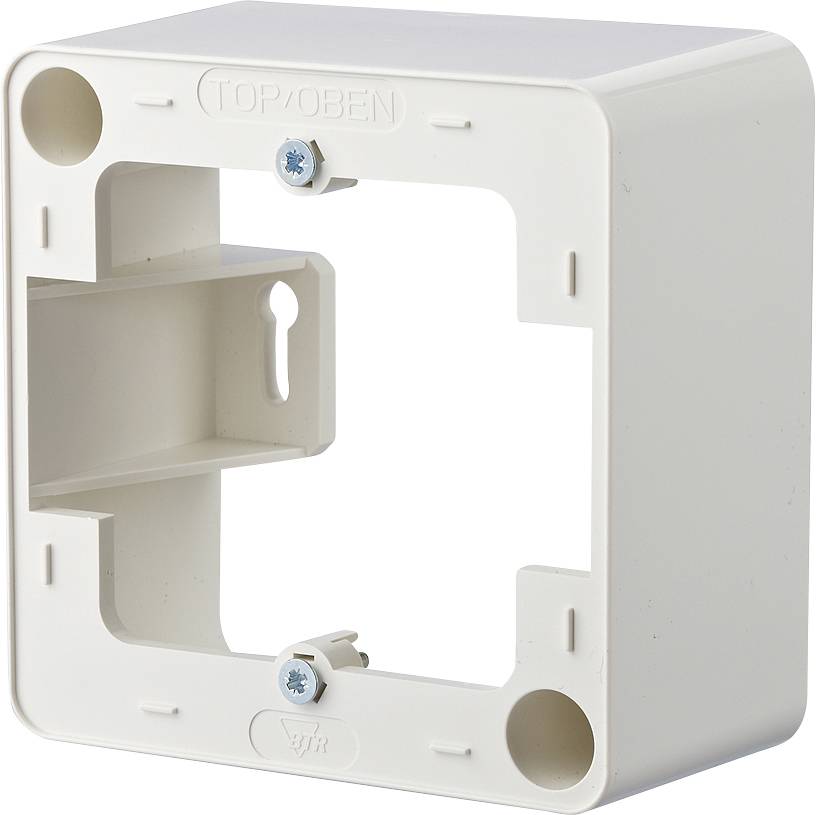 Metz Connect 130829-4302-I Aufputzrahmen Reinweiß (RAL 9010)