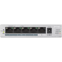 ZyXEL GS1005HP-EU0101F Netzwerk Switch 5 Port 2000 MBit/s PoE-Funktion ZyXEL GS1005HP-EU0101F Netzwerk Switch 5 Port 2000 MBit/s PoE-Funktion