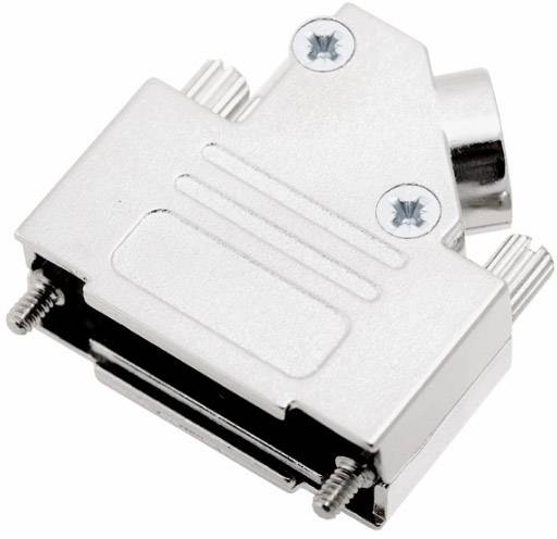 Encitech D45ZK37-NM-K 6560-0166-14 D-SUB Gehäuse Polzahl: 37 Zinkdruckguss 45° Metall 1St.