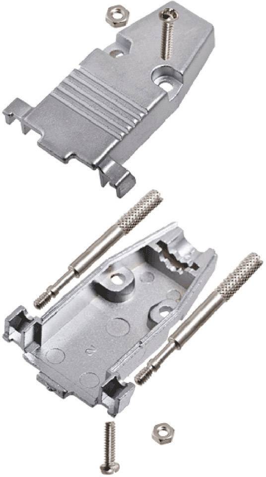 Encitech CCOV15MEL 2360-0106-12 D-SUB Gehäuse Polzahl: 15 Zinkdruckguss 180° Metall 1St.