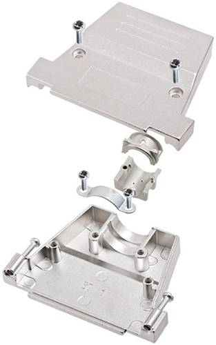 DTXL25-HI-SJS-M3-T-K D-SUB Gehäuse Polzahl: 25 Zinkdruckguss 180° Metall 1St.