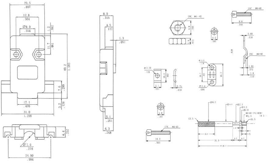 Encitech CCOV09-SCL-LG 2360-0102-31 D-SUB Gehäuse Polzahl: 9 Kunststoff 180° Hellgrau