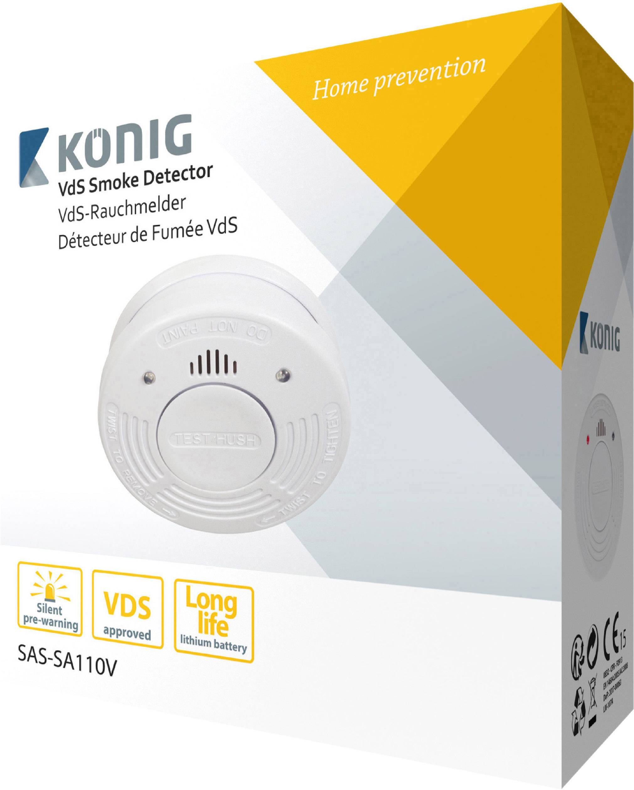 KÖNIG Rauchmelder SAS-SA110V