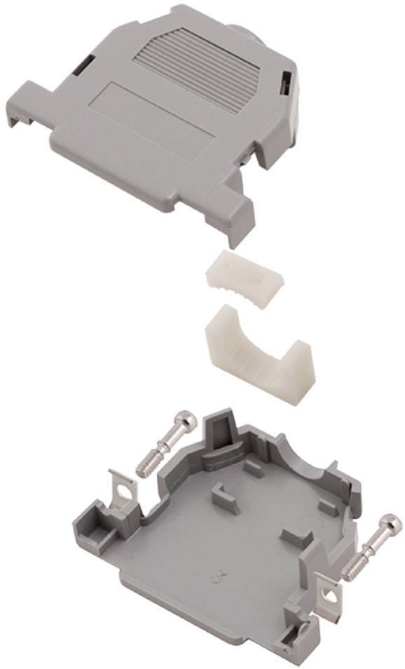 Encitech CCOV15-SN-LG 2360-0101-12 D-SUB Gehäuse Polzahl: 15 Kunststoff 180° Hellgrau