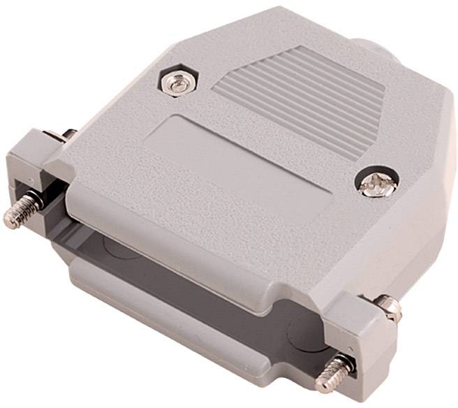 Encitech CCOV 09-SC-LG 2360-0102-11 D-SUB Gehäuse Polzahl: 9 Kunststoff 180° Hellgrau