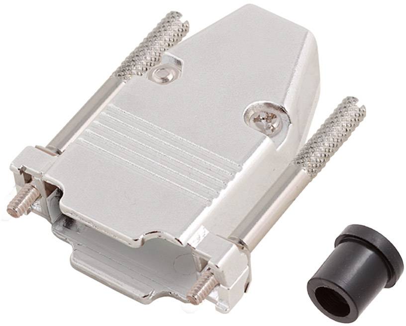 Encitech CCOV9-MEL-RG 2360-0107-11 D-SUB Gehäuse Polzahl: 9 Zinkdruckguss 180° Metall 1St.