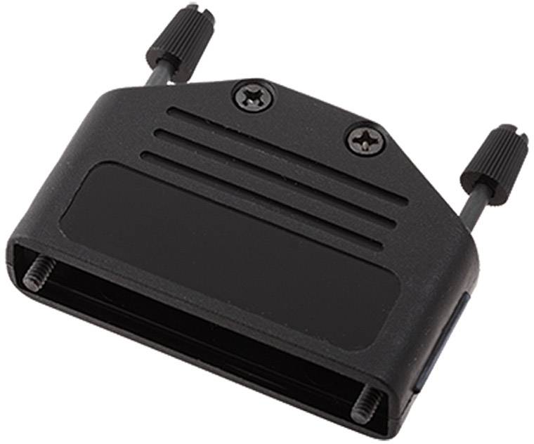 Encitech DPPK25-CC-BK-K 2360-0110-03 D-SUB Gehäuse Polzahl: 25 PP 180° Schwarz