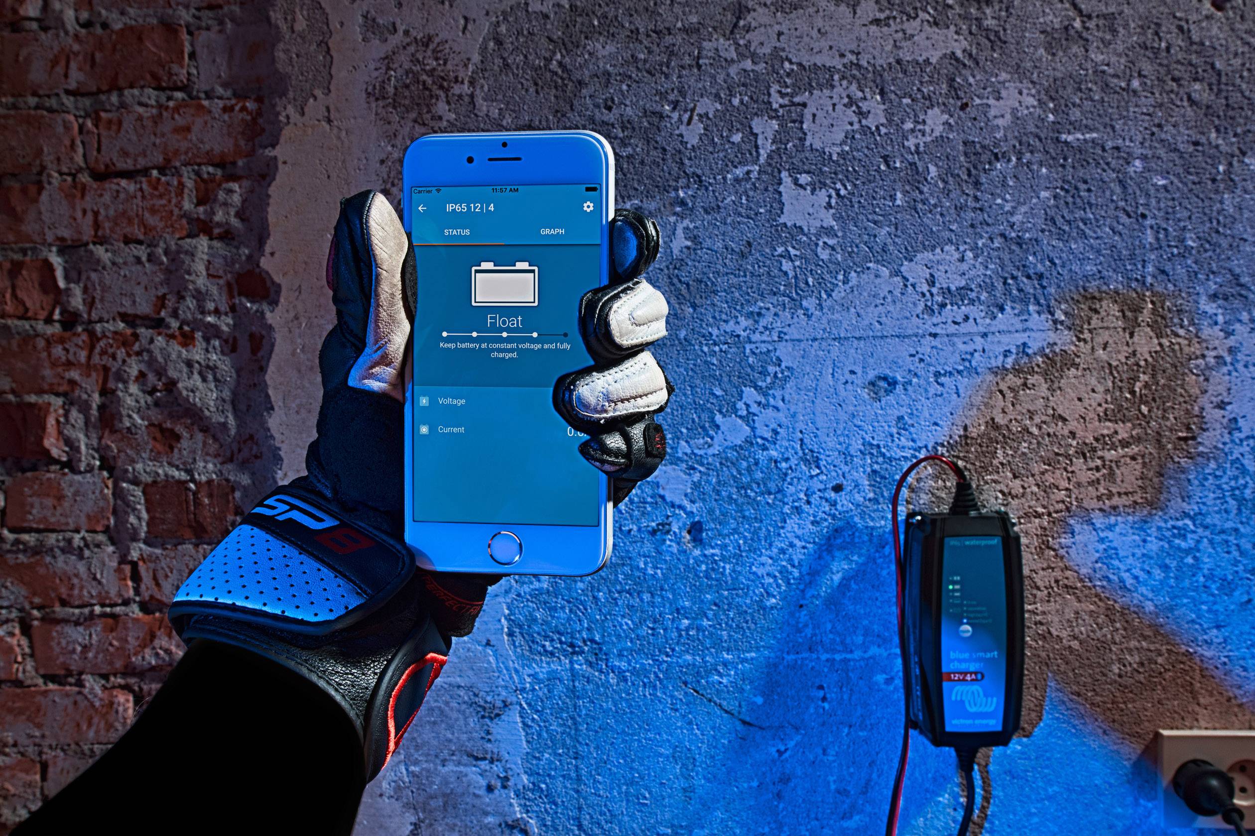 Victron Energy Bleiakku-Ladegerät Blue Smart IP65 12/5 12V Ladestrom (max.) 5A