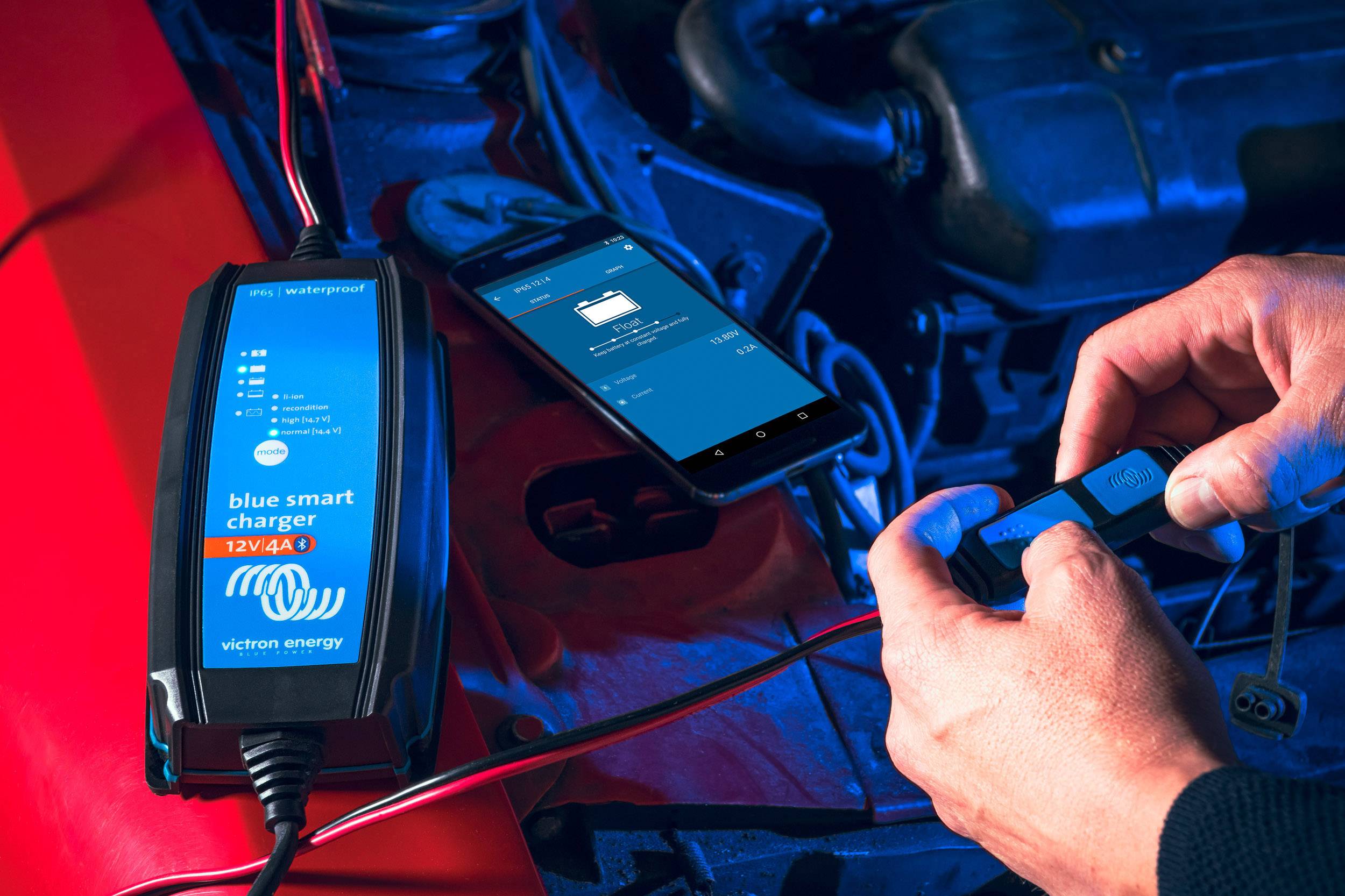 Victron Energy Bleiakku-Ladegerät Blue Smart IP65 12/5 12V Ladestrom (max.) 5A