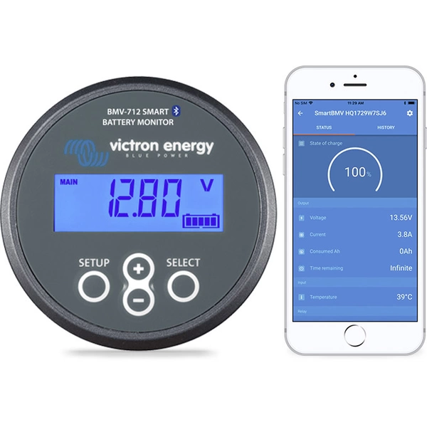 Victron Energy BMV-712 Smart BAM030712000R Batterieüberwachung Victron Energy BMV-712 Smart BAM030712000R Batterieüberwachung