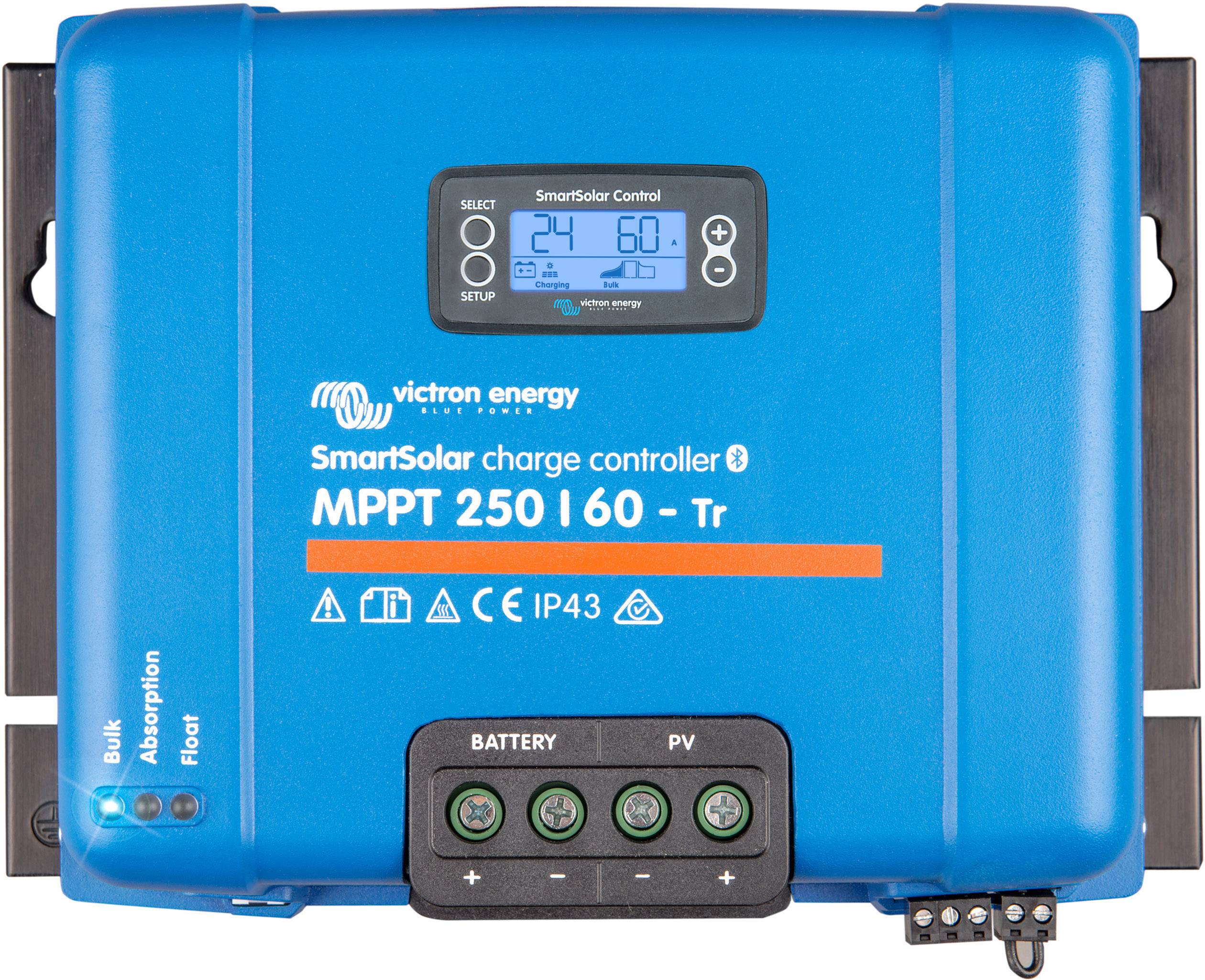 Victron Energy SmartSolar 250/60-Tr Laderegler MPPT 12 V, 24 V, 48V 60A
