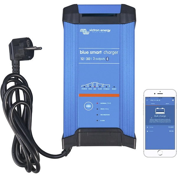 Victron Energy Bleiakku-Ladegerät Blue Smart 12/20 12 V Ladestrom (max.) 20 A Victron Energy Bleiakku-Ladegerät Blue Smart 12/20 12 V Ladestrom (max.) 20 A