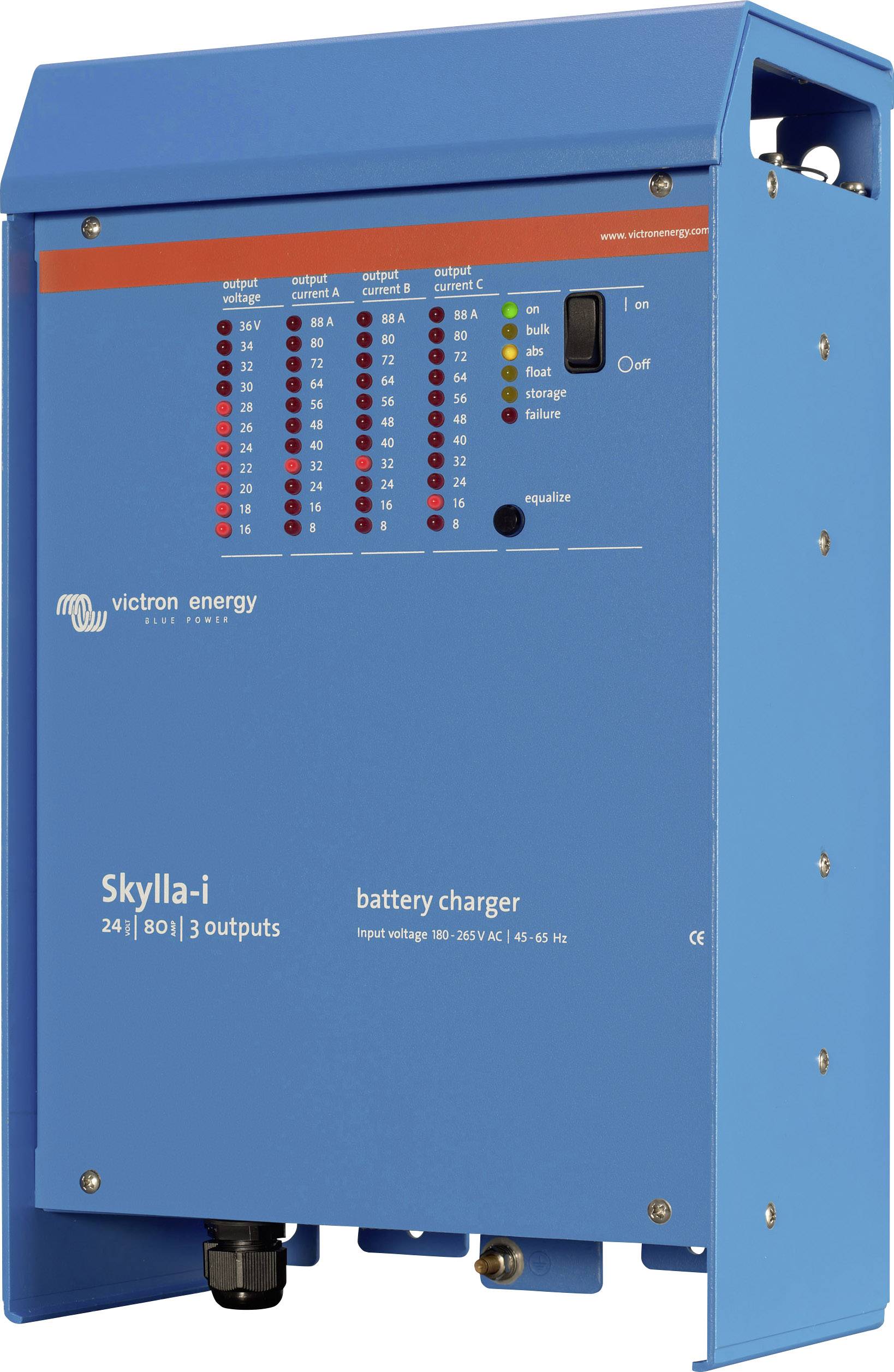 Victron Energy Bleiakku-Ladegerät Skylla-i 24/80 (3) 24V Ladestrom (max.) 80A