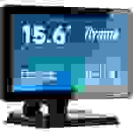 Iiyama Prolite T1633MC-B1 Touchscreen-Monitor EEK: F (A - G)  39.6 cm (15.6 Zoll) 1366 x 768 Pixel 16:9 8 ms VGA, HDMI®, DisplayPort, USB 2.0 TN LED