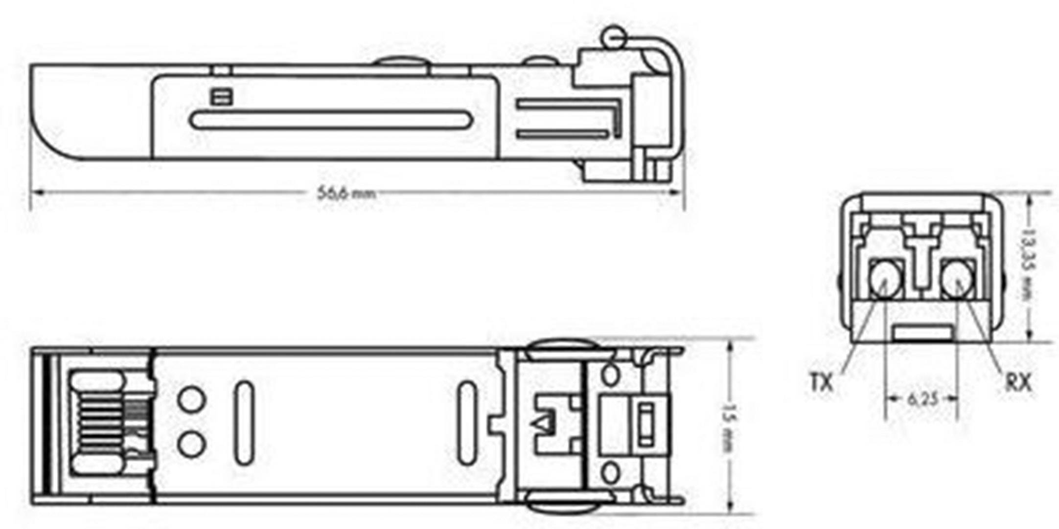 WAGO 852-201/107-002 SFP-Modul
