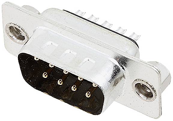 Encitech DB25-SP-K 2101-0181-03 D-SUB Stiftleiste 180° Polzahl: 25 Lötkelch Tray