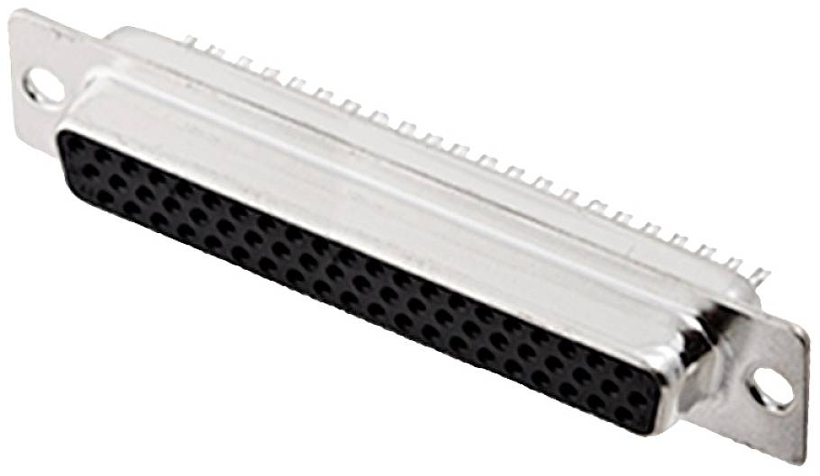 Encitech HDS-62-F-T-B-S 2101-0300-14 D-SUB Buchsenleiste 180° Polzahl: 62 Lötkelch 1 St. Tray