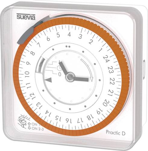Suevia Practic D Aufputz-Zeitschaltuhr analog 230 V/AC 3680W