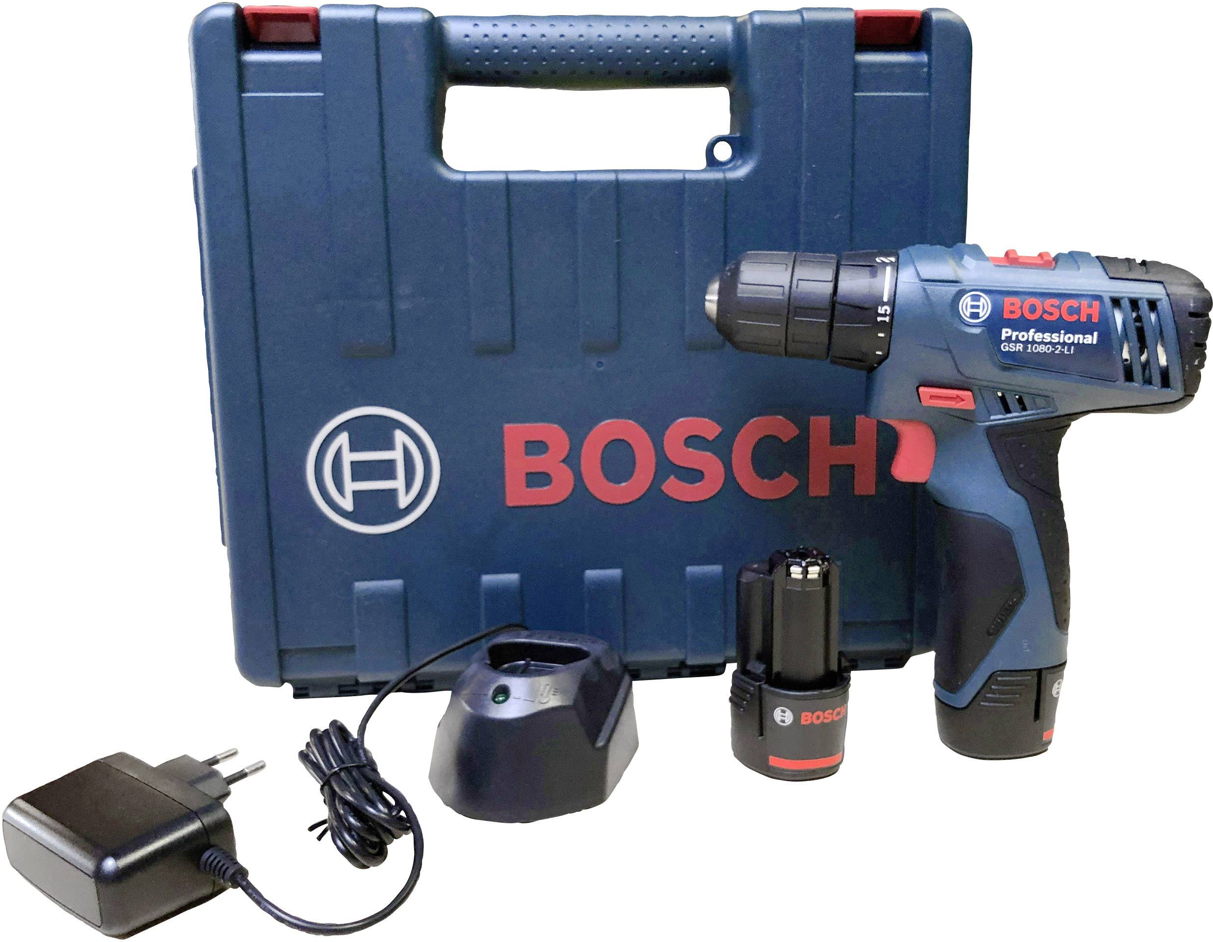 Bosch Professional Akku-Bohrschrauber 10.8V 1.5Ah inkl. 2. Akku