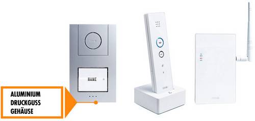 M-e modern-electronics 41040 Türsprechanlage DECT Komplett-Set