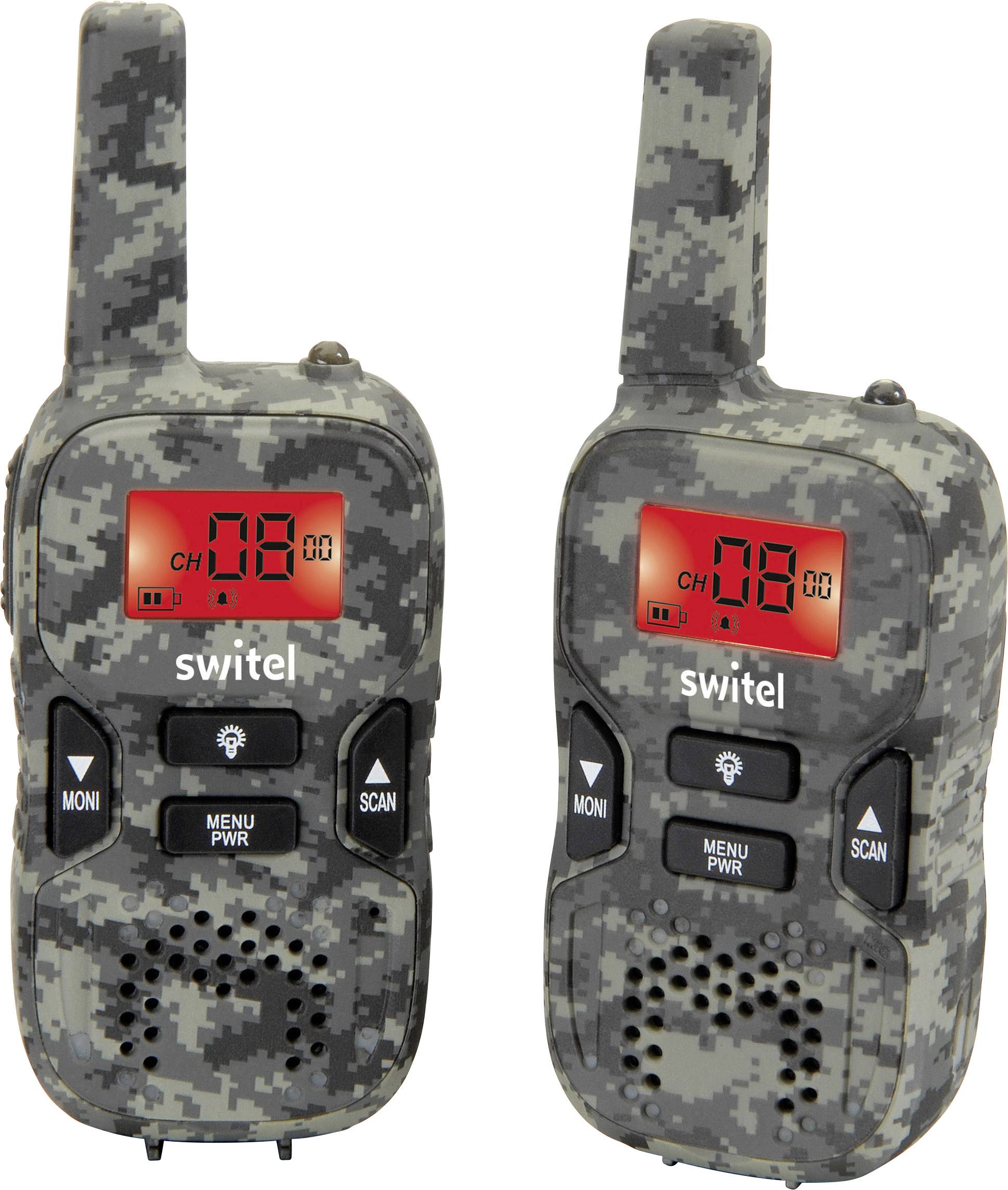 Switel WTE2350 Camouflage PMR-Handfunkgerät 2er Set