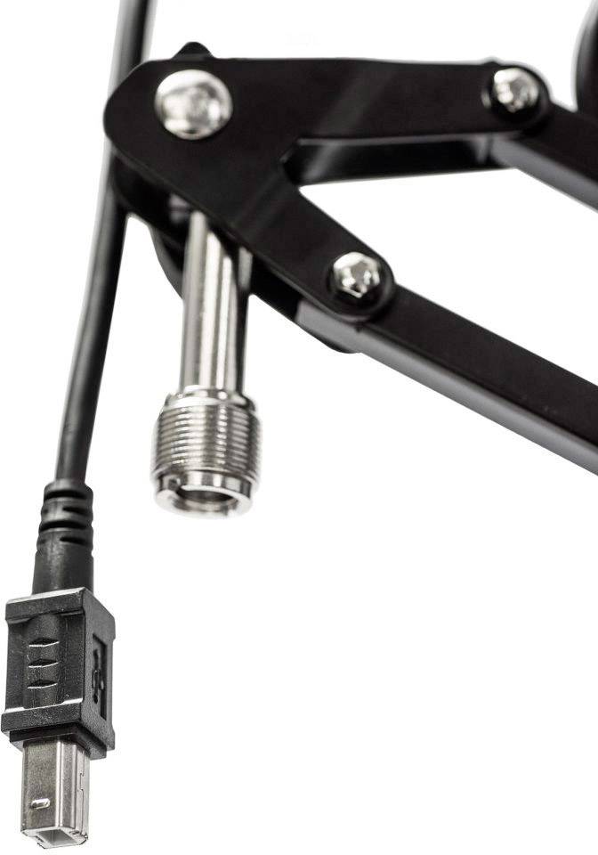 Tie Studio Flex Mic stand PRO Mikrofon-Tischstativ Außengewinde: 3/8", 5/8"