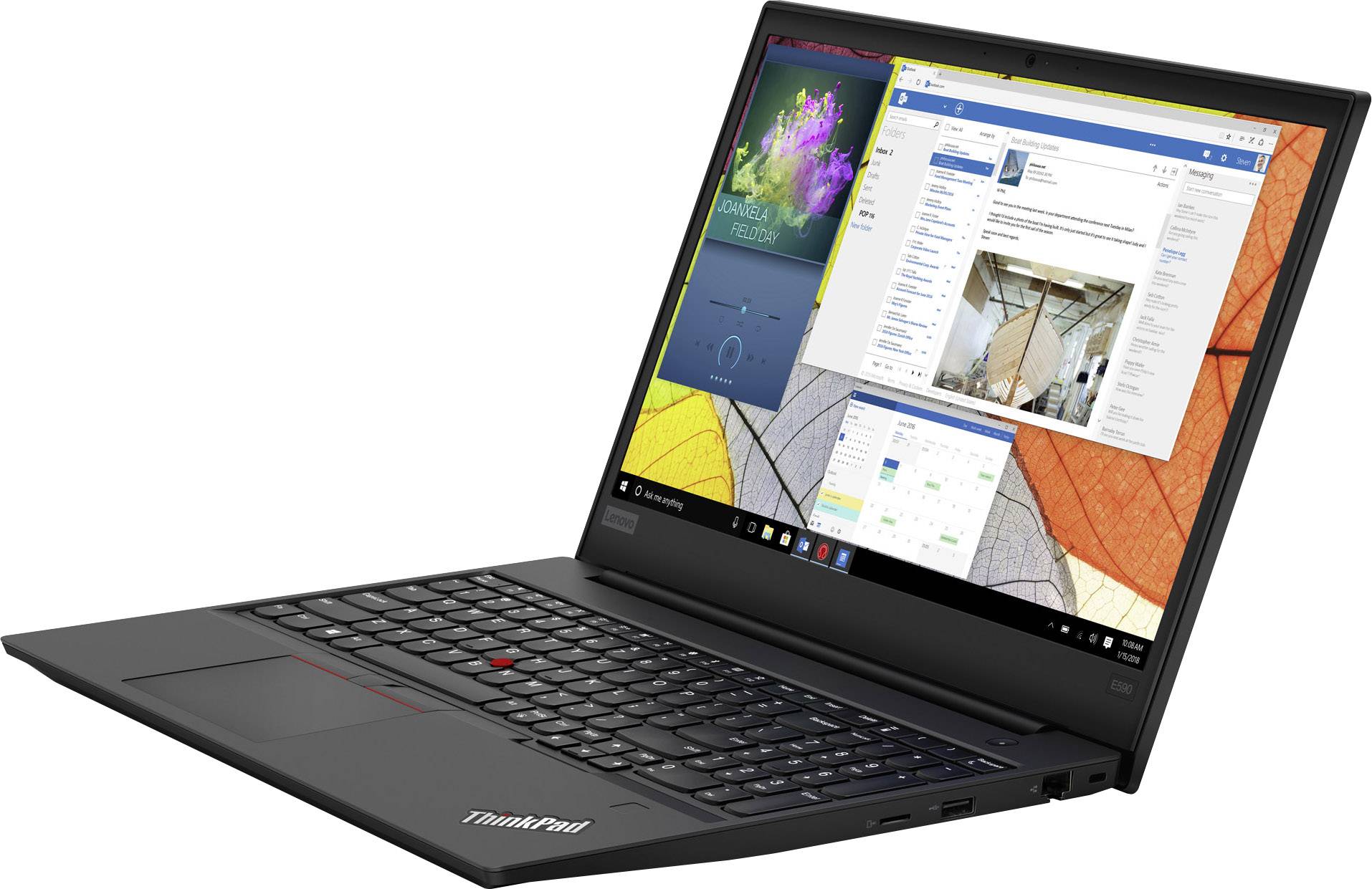 Lenovo ThinkPad E590 20NB - Core i5 8265 39.6cm (15.6 Zoll) Notebook Intel Core i5 i5-8265U 8GB 256GB SSD Intel UHD Graphics 620
