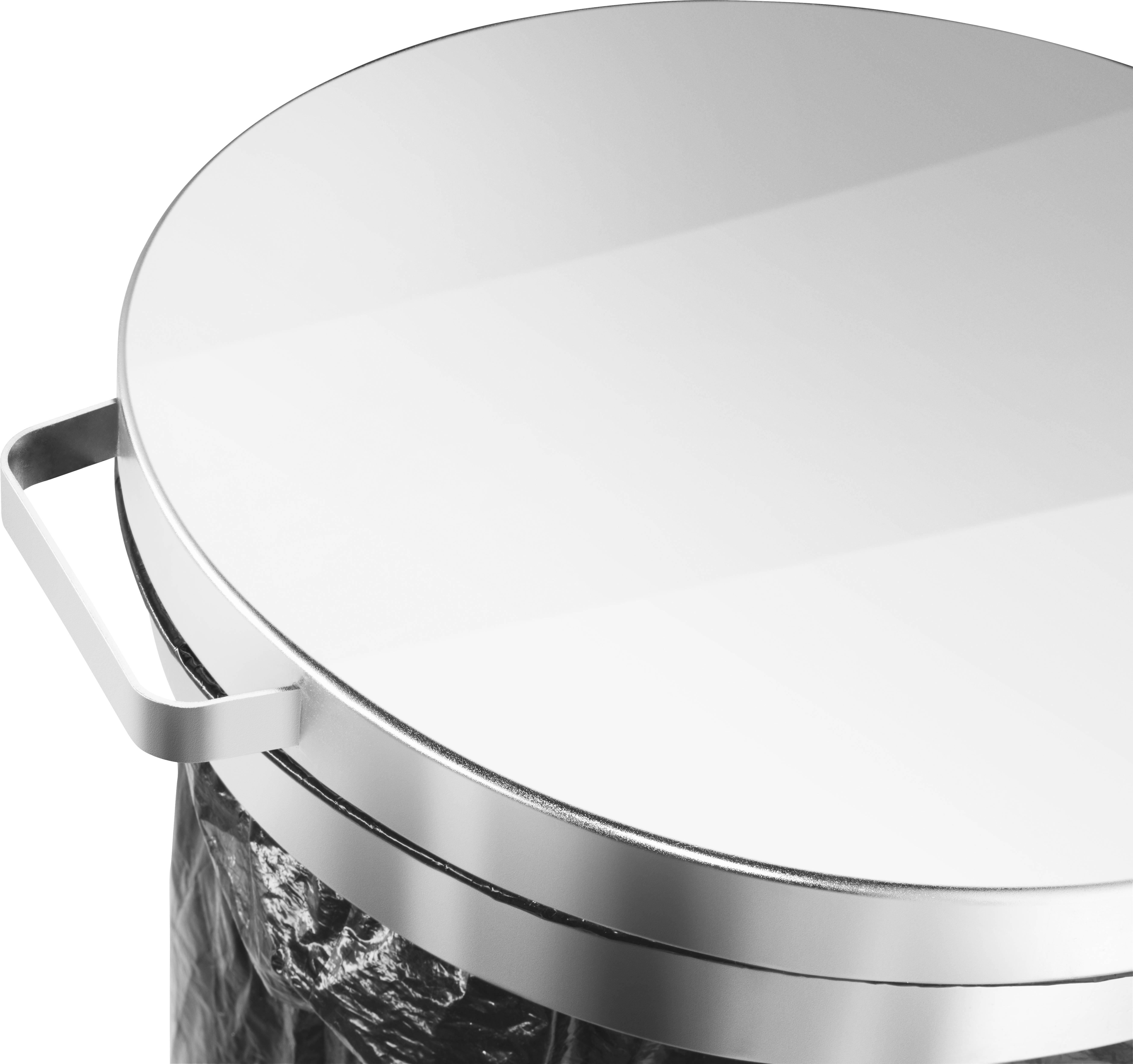 Hailo MSS DESIGN XXXL 9120300 Müllsackständer 120l Stahl (Ø x H) 355mm x 990mm Silber, Schwarz 1St.