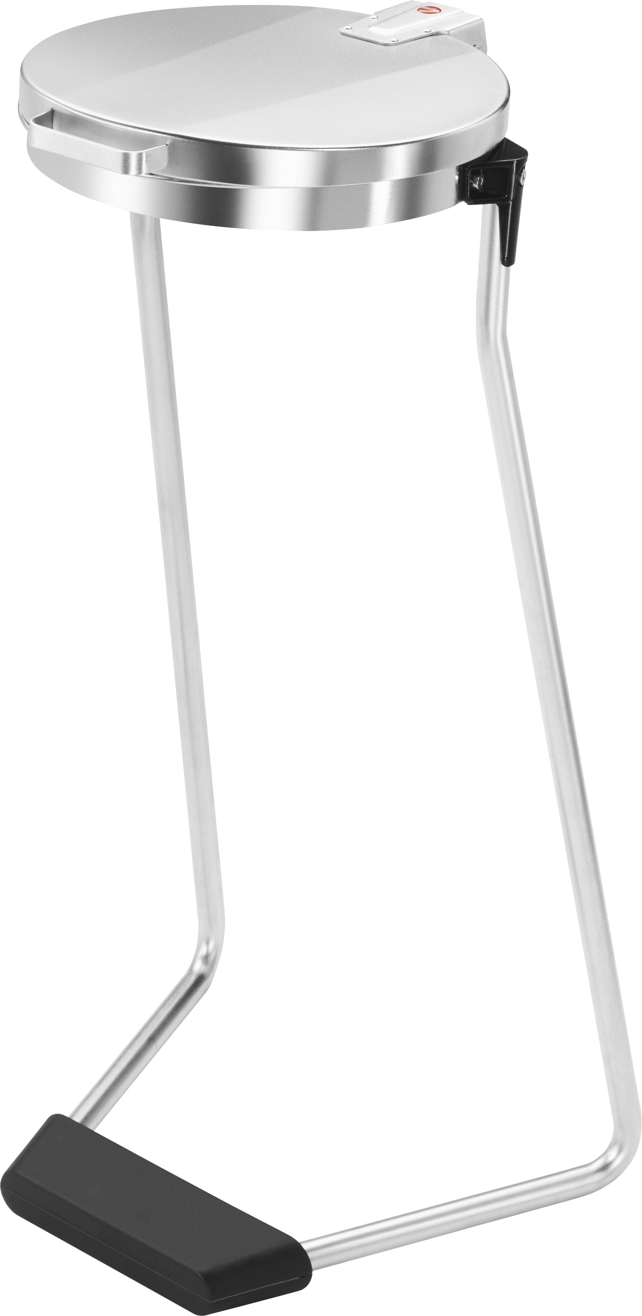 Hailo MSS DESIGN XXXL 9120300 Müllsackständer 120l Stahl (Ø x H) 355mm x 990mm Silber, Schwarz 1St.