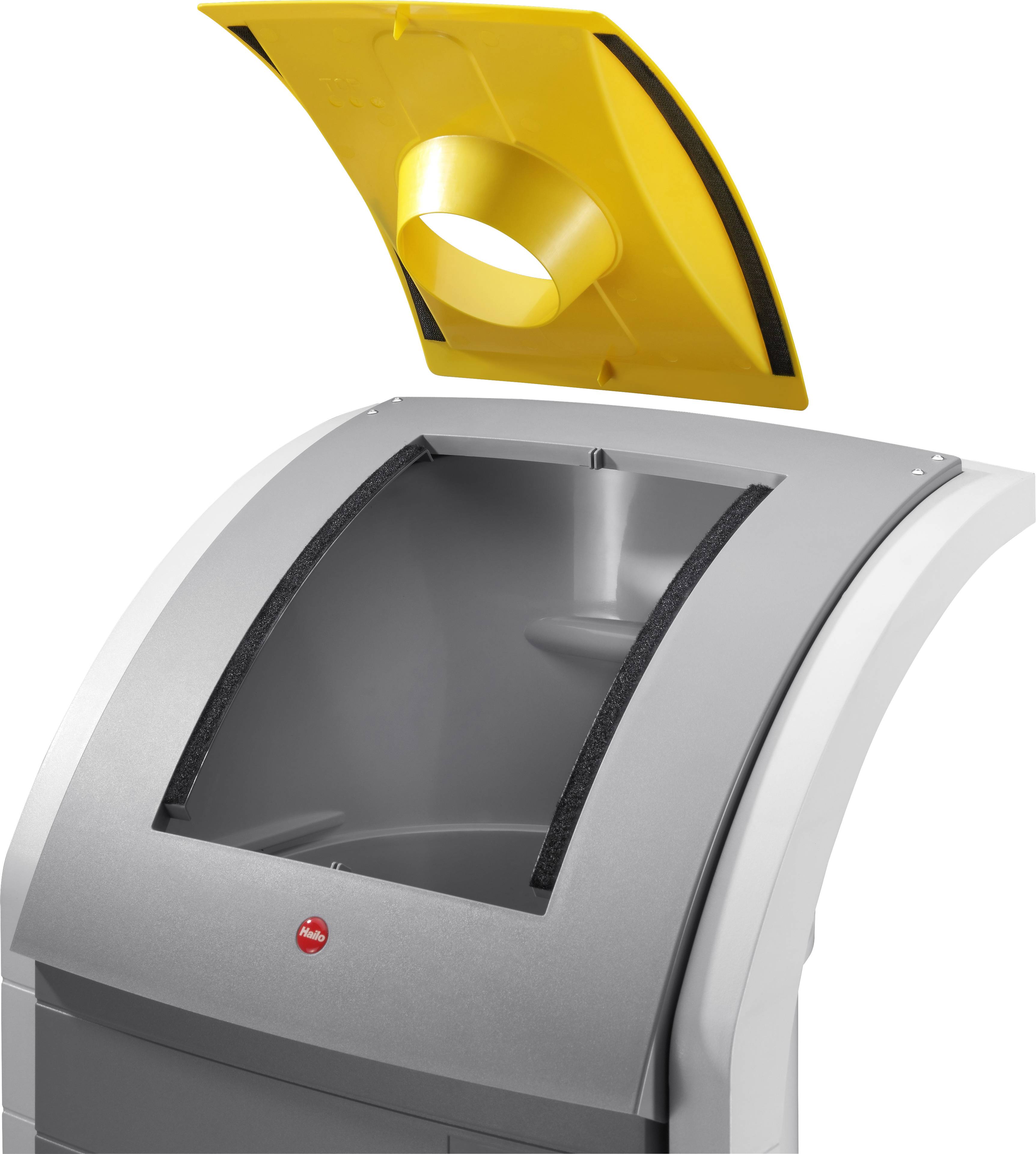 Hailo ProfiLine WSB Design PLUS XXXL 9125900 Wertstoffbehälter 120l Kunststoff (B x H x T) 500 x 1100 x 450mm Grau 1St.