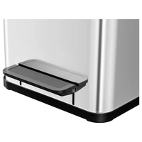 Hailo Öko duo plus M 6222000 Mülleimer 18l Edelstahl (B x H x T) 320 x 430 x 330mm Edelstahl Fuß-Tretmechanik 1St. Hailo Öko duo plus M 6222000 Mülleimer 18l Edelstahl (B x H x T) 320 x 430 x 330mm Edelstahl Fuß-Tretmechanik 1St.