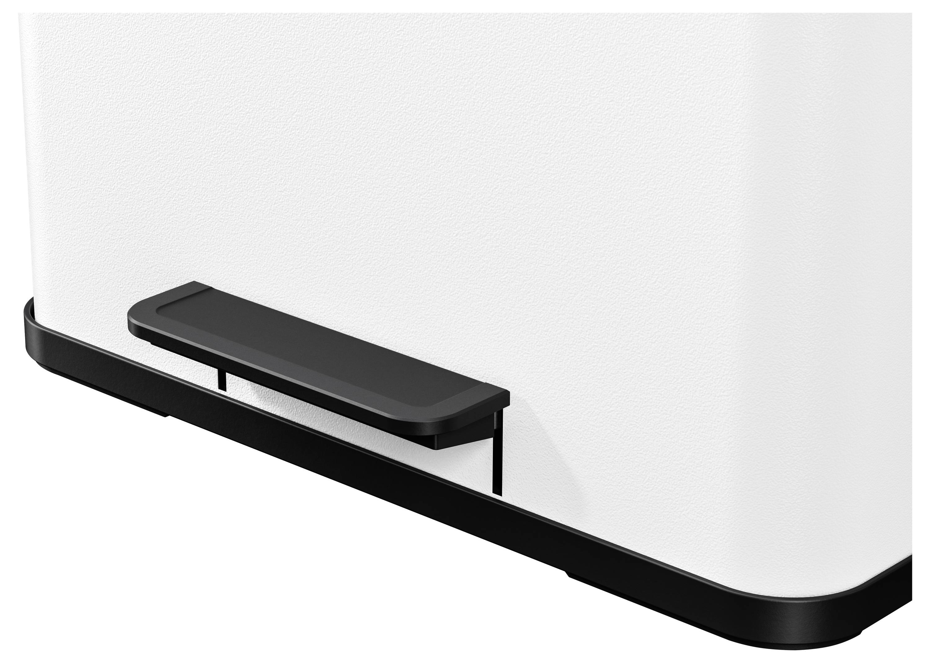 Hailo öko duo plus L 6302300 Mülleimer 26l Stahlblech (B x H x T) 470 x 430 x 340mm Weiß Fuß-Tretmechanik 1St.