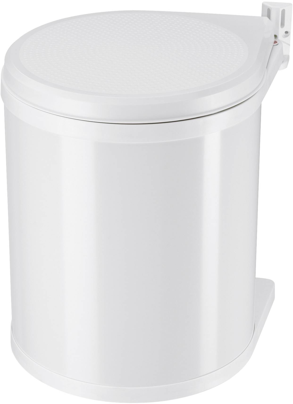 Hailo Compact-Box M 3555-001 Mülleimer 15l Stahlblech (Ø x H) 285mm x 355mm Weiß 1St.