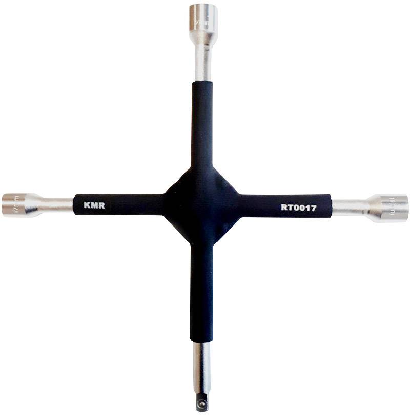 SecoRüt 90017 Radkreuz mit 1/2" Aussenvierkant für Steckschlüssel Radkreuz (L x B x H) 355 x 355 x 30mm