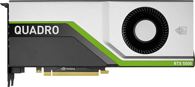 PNY Workstation-Grafikkarte Nvidia Quadro RTX 5000 16 GB GDDR6-RAM PCIe x16 DisplayPort, USB-C®
