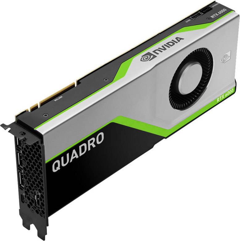 PNY Workstation-Grafikkarte Nvidia Quadro RTX 6000  24 GB GDDR6-RAM PCIe x16 DisplayPort, USB-C™