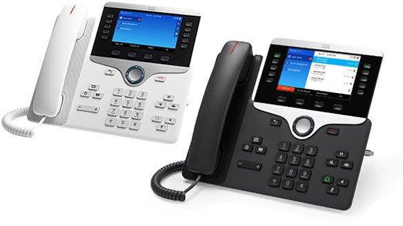 Cisco CP-8861-W-K9= Systemtelefon,VoIP Farbdisplay Weiß