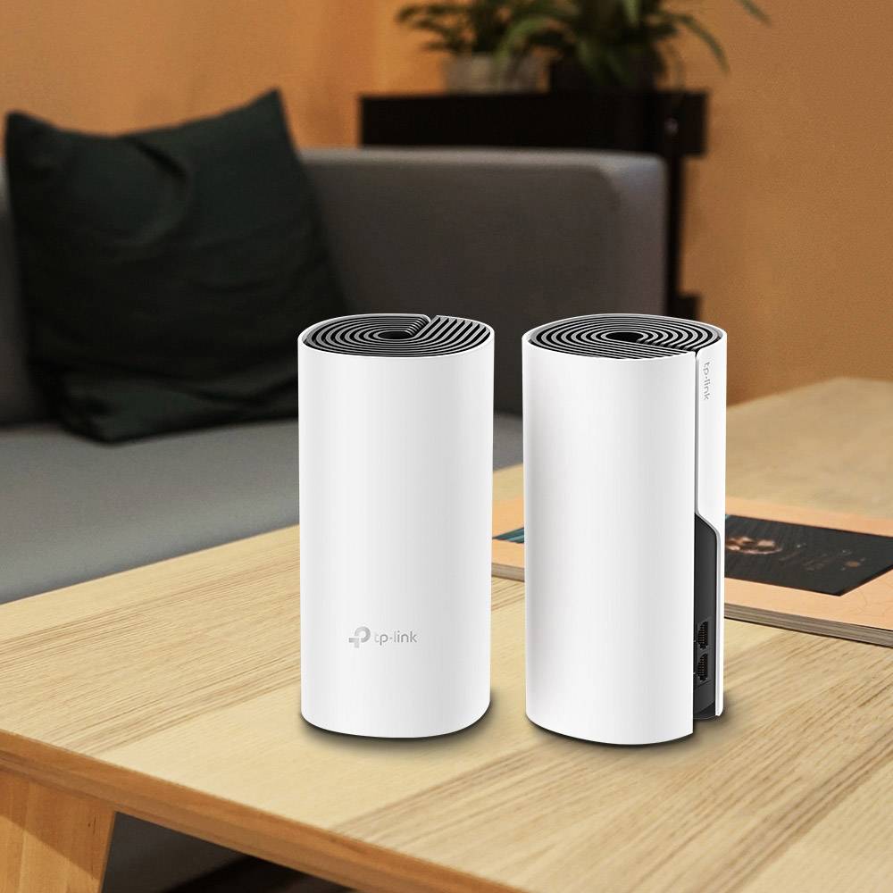 TP-LINK Deco M4(2-Pack) 2er-Pack Mesh-Netzwerk 2.4GHz, 5GHz