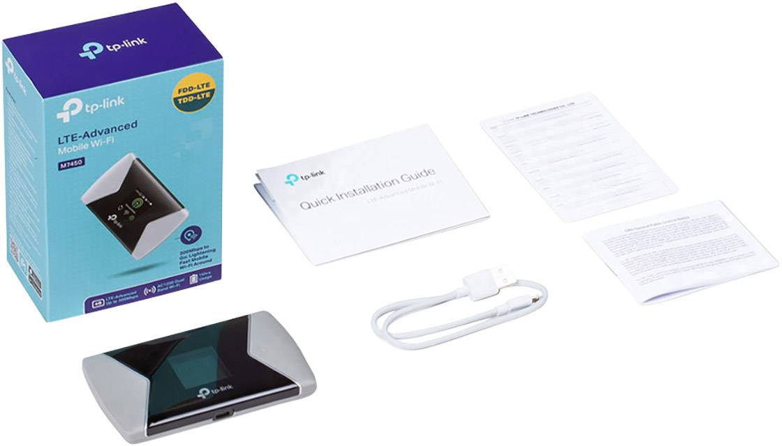 TP-LINK M7450 Mobiler 4G-WLAN-Hotspot