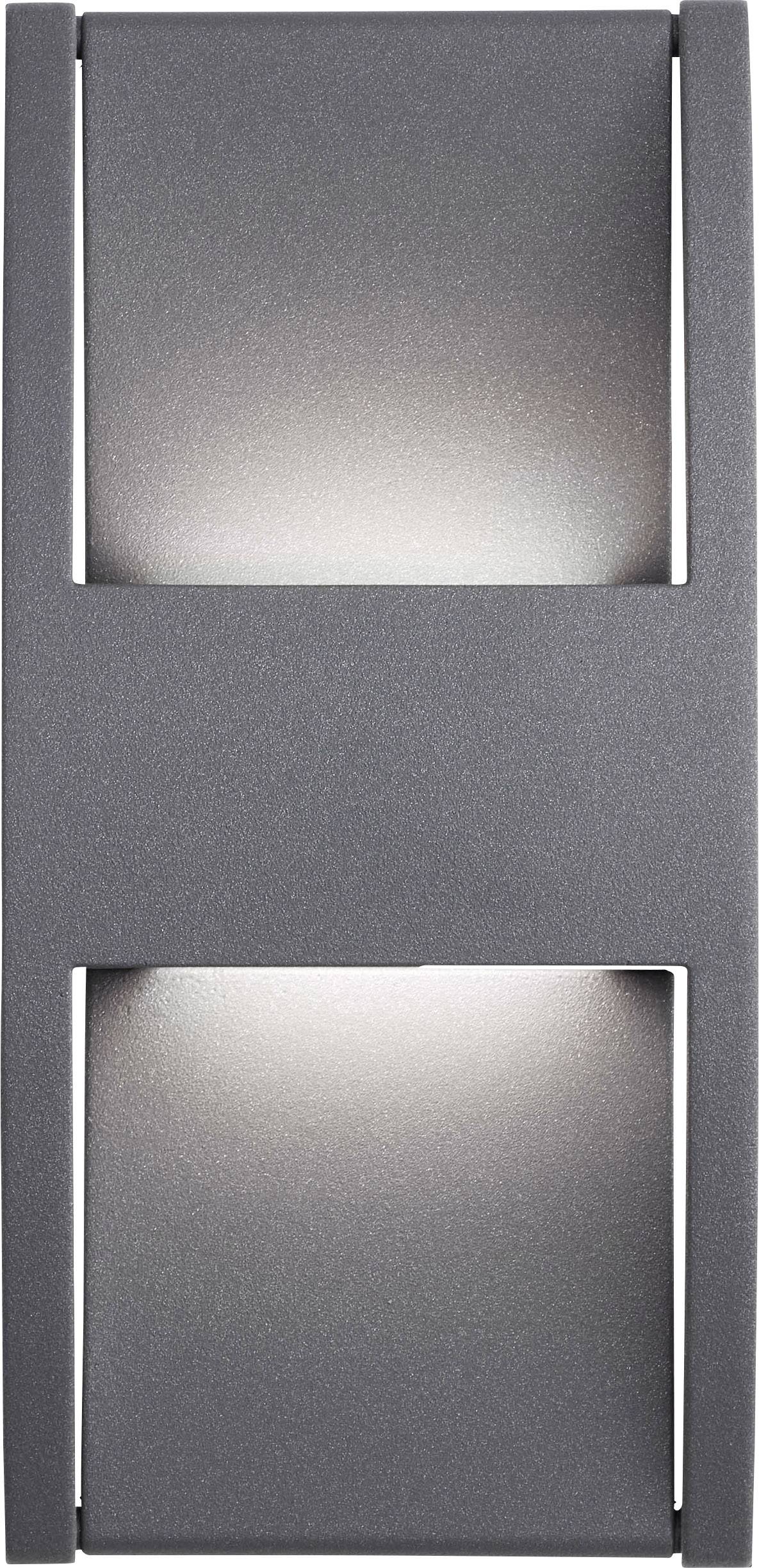 AEG Elroy AEG280104 LED-Außenwandleuchte EEK: F (A - G) 12W Anthrazit